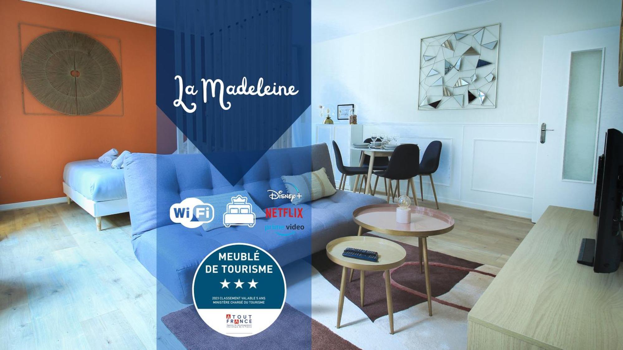 La Madeleine Centre Historique De Troyes Apartment Bagian luar foto